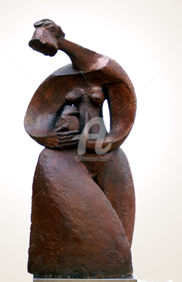 Sculpture titled "premier-jour-h-933.…" by Kaol, Original Artwork