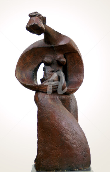 Sculpture titled "premier-jour-h-934.…" by Kaol, Original Artwork