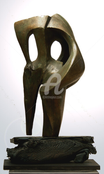 Sculpture intitulée "fiancaille1.jpg" par Kaol, Œuvre d'art originale