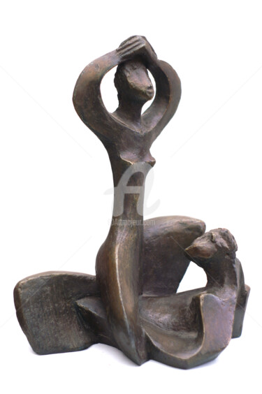 Escultura titulada "tension" por Kaol, Obra de arte original