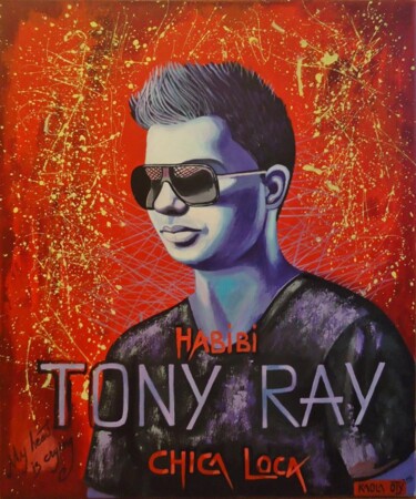 Schilderij getiteld "TONY RAY ( RADU ) t…" door Kaola Oty, Origineel Kunstwerk, Acryl