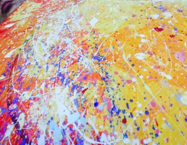 Pittura intitolato "Kaola Oty & abstrac…" da Kaola Oty, Opera d'arte originale, Acrilico