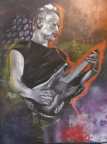 Sting Painting titled "Sting" by Kaoliang, Original Art, Acrylic