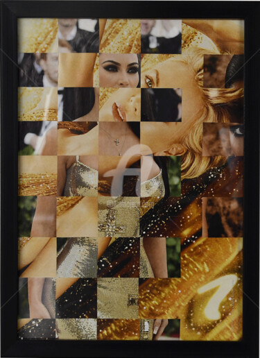 Collages titled "Fashion" by Kaouteur Souibgui, Original Artwork, Collages