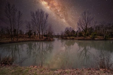 Fotografia zatytułowany „Douce nuit” autorstwa Gerald Kapski, Oryginalna praca, Fotografia cyfrowa