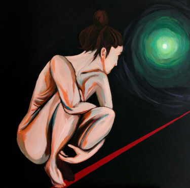 Pintura titulada "Tide of the soul" por Karababart, Obra de arte original, Acrílico