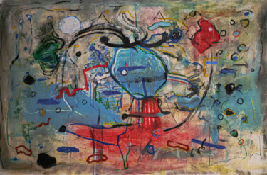 Pintura titulada "forms" por Karel Stoop, Obra de arte original, Oleo