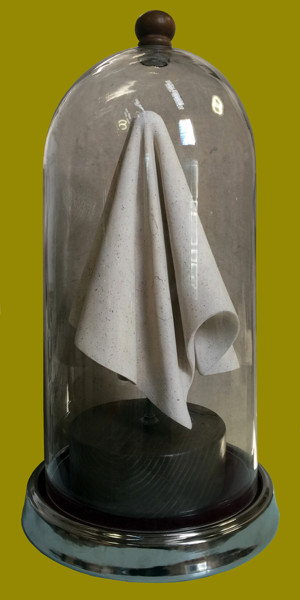 Sculpture intitulée "Tissu à l'air libre" par Karelle Boireau, Œuvre d'art originale