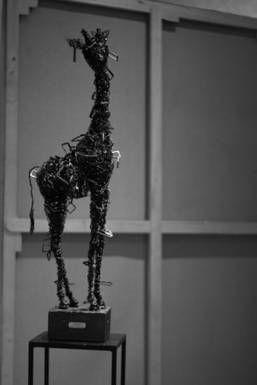 Sculpture titled "Ambition (70x14x14…" by Karen Axikyan, Original Artwork, Metals