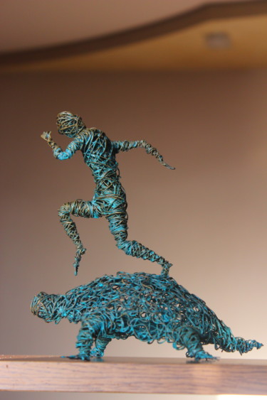 雕塑 标题为“Endless Running (20…” 由Karen Axikyan, 原创艺术品, 金属
