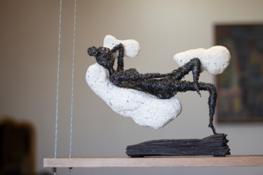 Скульптура под названием "Clouds 28x30x13 2kg…" - Karen Axikyan, Подлинное произведение искусства, Металлы