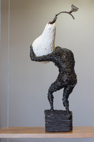 Sculpture titled "Harvest 53x20x28 3.…" by Karen Axikyan, Original Artwork, Metals