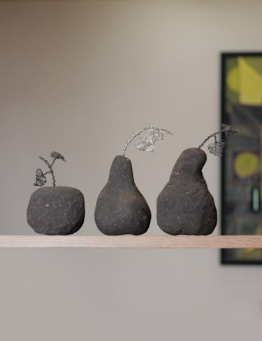 Скульптура под названием "Still life 36x10x10…" - Karen Axikyan, Подлинное произведение искусства, Камень
