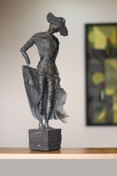 Sculpture titled "After the victory (…" by Karen Axikyan, Original Artwork, Metals