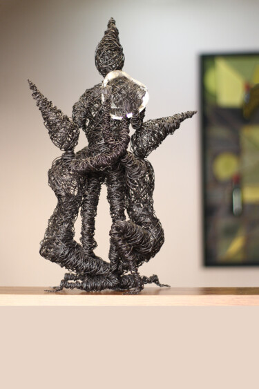 雕塑 标题为“Heart keepers (48x3…” 由Karen Axikyan, 原创艺术品, 金属