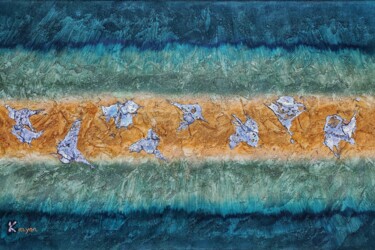 Malerei mit dem Titel "Illusion" von Karen Aydinyan, Original-Kunstwerk, Acryl