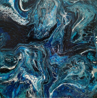 Картина под названием "Van Gogh" - Karen Belbézier, Подлинное произведение искусства, Акрил