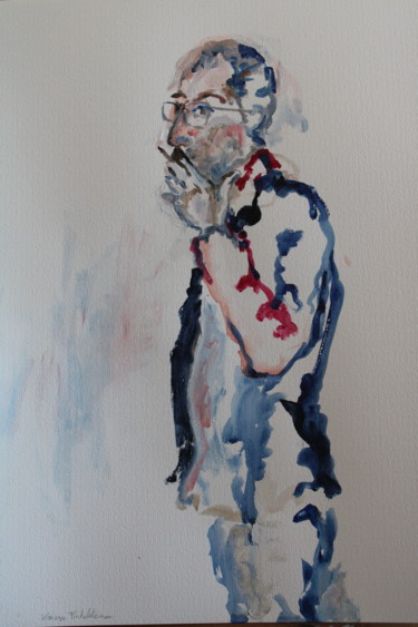 Malarstwo zatytułowany „Passant” autorstwa Karen Finkelstein, Oryginalna praca, Akryl