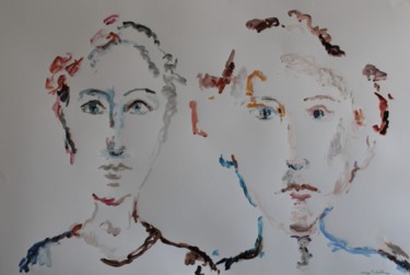 Pittura intitolato "Beauté" da Karen Finkelstein, Opera d'arte originale, Acrilico