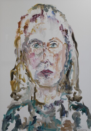 Peinture intitulée "Nadège 8" par Karen Finkelstein, Œuvre d'art originale, Huile