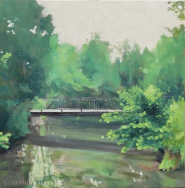 Malerei mit dem Titel "La traversée" von Karen Garnaud, Original-Kunstwerk, Acryl