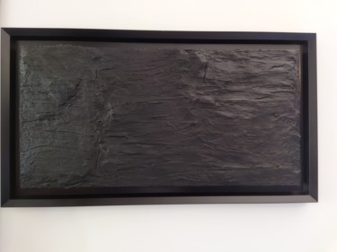 Malerei mit dem Titel "All Black" von Karen Ossona, Original-Kunstwerk, Acryl