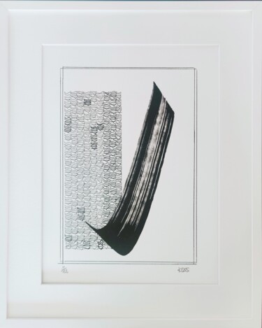 ""Chapitre 5"" başlıklı Baskıresim Karen Ossona tarafından, Orijinal sanat, Mürekkep