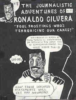 Drawing titled "Ronaldo comic#18" by Karen Wood, Original Artwork