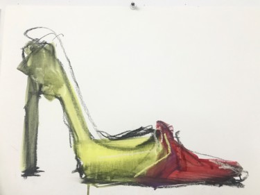 "Escarpin" başlıklı Tablo Karen Thomas tarafından, Orijinal sanat, Akrilik