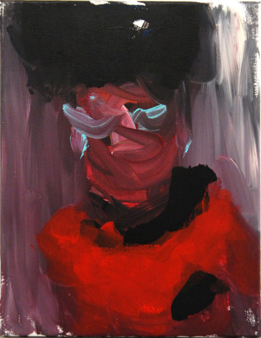 Painting titled "Uhura" by Karen Thomas, Original Artwork, Acrylic