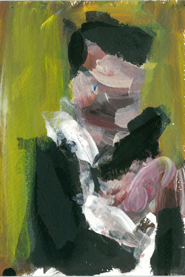 Painting titled "Bond again" by Karen Thomas, Original Artwork, Acrylic