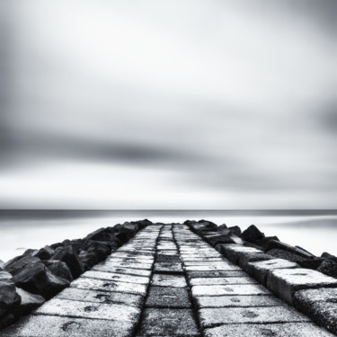 Photography titled ""F" Pier" by Karim Carella, Original Artwork, Digital Photography