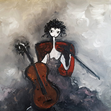Painting titled "Sans titre" by Karim Tabit, Original Artwork, Acrylic