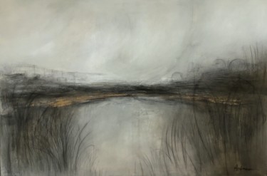 Peinture intitulée "Silent" par Karin Amtmann (K. Amtmann), Œuvre d'art originale, Acrylique Monté sur Châssis en bois