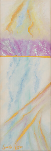 Malerei mit dem Titel "Abstrakt Pastell" von Karin Sternberg, Original-Kunstwerk, Acryl