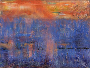 Malerei mit dem Titel "Colorstudy 3" von Karin Sternberg, Original-Kunstwerk, Öl