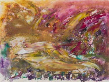 Malerei mit dem Titel "Abstrakt 2023 01 26" von Karin Sternberg, Original-Kunstwerk, Öl