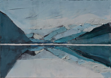 Malarstwo zatytułowany „Lake 96” autorstwa Kariko Ono, Oryginalna praca, Olej