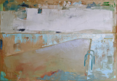 Malarstwo zatytułowany „Lake 01” autorstwa Kariko Ono, Oryginalna praca, Olej