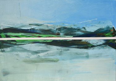 Malarstwo zatytułowany „Lake 14” autorstwa Kariko Ono, Oryginalna praca, Olej