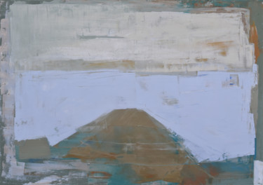 Painting titled "Lake 34" by Kariko Ono, Original Art, Oil