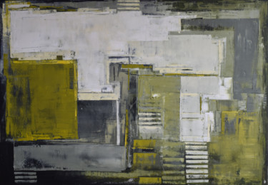 Картина под названием ""Layer abstract III"" - Kariko Ono, Подлинное произведение искусства, Масло