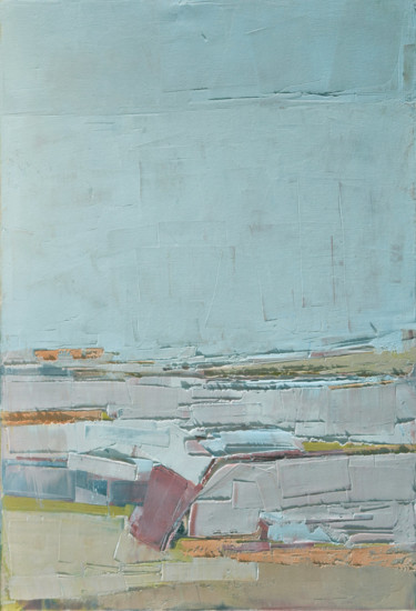 Peinture intitulée ""Landscape 64"" par Kariko Ono, Œuvre d'art originale, Huile