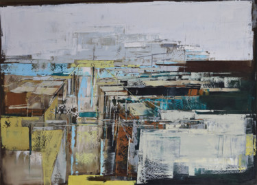 제목이 ""Layer city 89""인 미술작품 Kariko Ono로, 원작, 기름