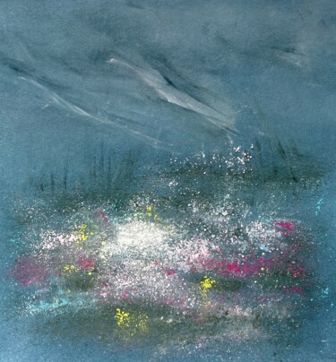 Peinture intitulée "Garden of Dreams" par Karina Mosser, Œuvre d'art originale, Pastel