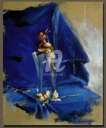 Pittura intitolato "Bagatella" da Karina Plachetka, Opera d'arte originale, Olio