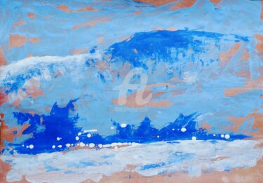 Pittura intitolato "Abstract Art Projec…" da Karina Plachetka, Opera d'arte originale, Acrilico