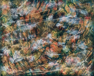 Peinture intitulée "Forêt tropicale" par Karina Y, Œuvre d'art originale, Acrylique Monté sur Châssis en bois