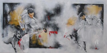 Collages intitulée "Une temporada quasi…" par Karine Brailly, Œuvre d'art originale