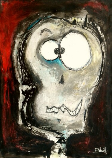 Pittura intitolato "Zombie" da Karine Brescia, Opera d'arte originale